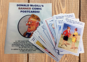 24 x Donald's BANNED Postcards
